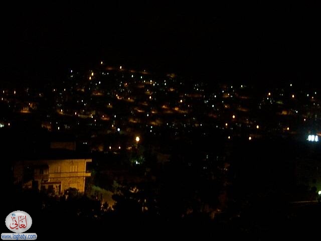 Nablus at night